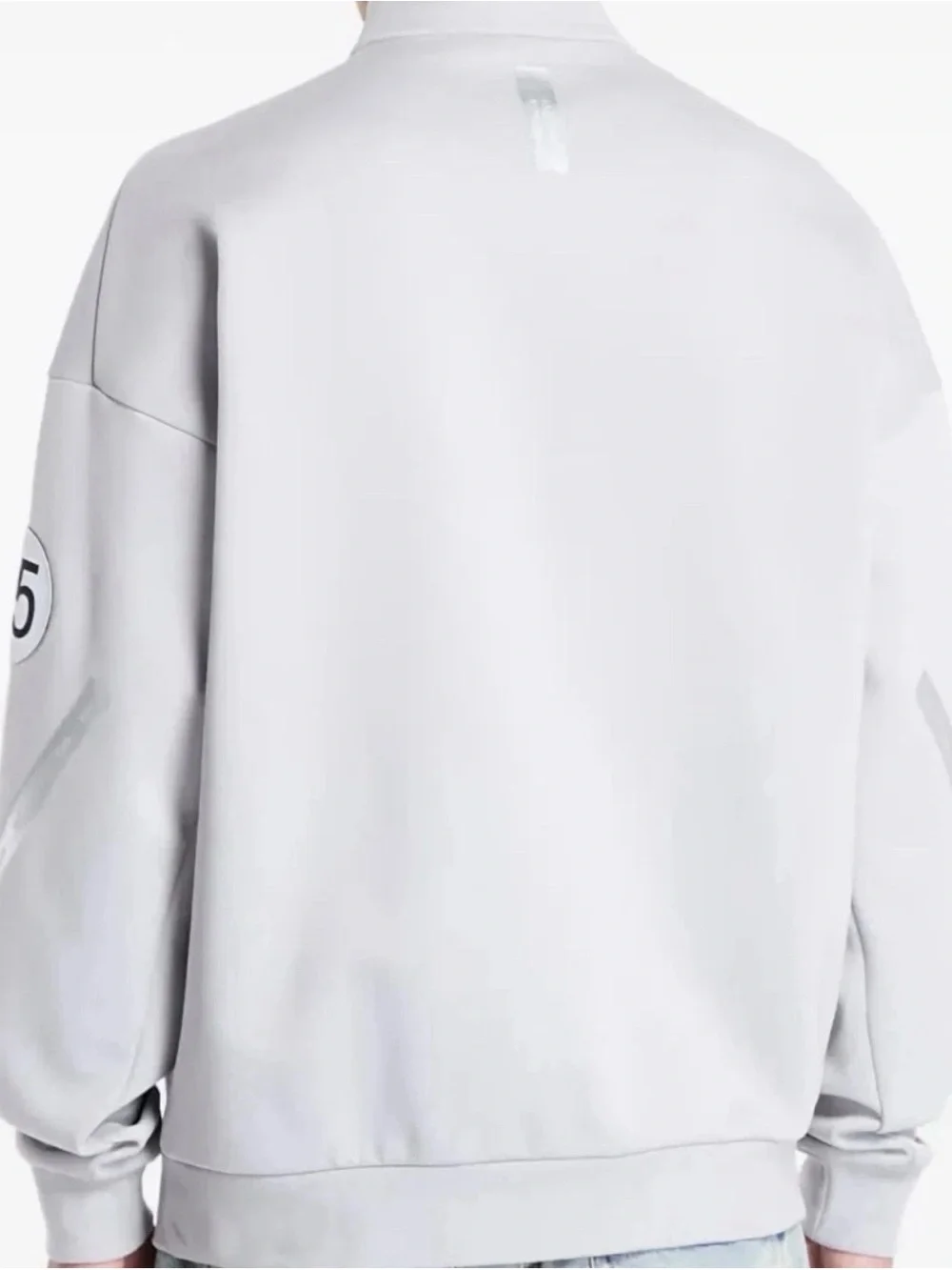 ADIDAS MERCEDES  AMG PETRONAS FORMULA ONE TEAM SILVER ARROWS HALF-ZIP Sweater XS